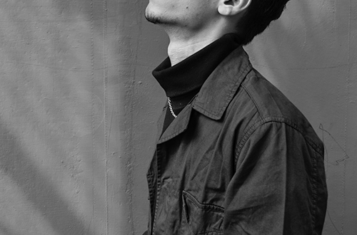 綿混 タートルネック